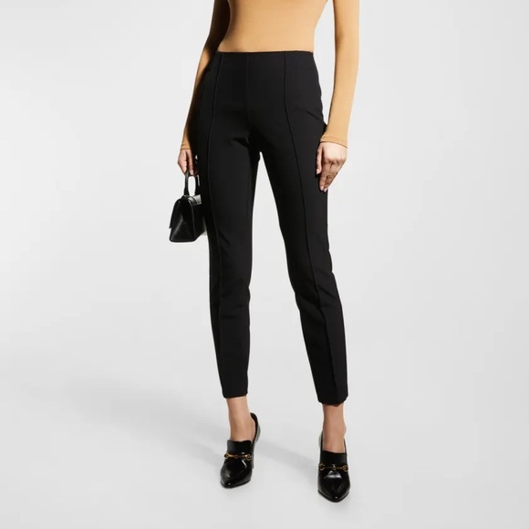 Chico's Pants - NWOT Chico’s Slimming Seamed Ankle Pants in Black Ponte Knit Women’s Size 12